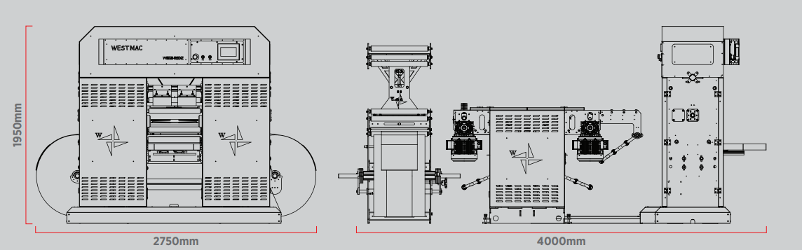 WST - R500 Rulo Çöp Torbası Makinesi