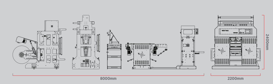 WST - R700 - ST Rulo Çöp Torbası Makinesi